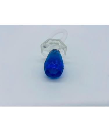 Hochwertiger Glas Babyschnuller Rosa & Blau - Perfektes Geschenk zur Geburt & Taufe - Buy Online on GoSupps.com