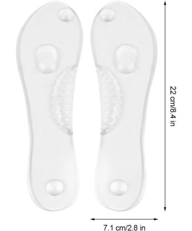 Healifty 2 Pairs Insole Lady Tools Silicone Gel Non Shoe Pads Lady Shoe Pad Foot Women's Shoes Miss - Buy Online on GoSupps.com