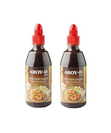 Aroy-D - Citrus Sauce - Sweet & Sour Sauce - Ideal Pad Thai - 420ml x 2 - Promoo Pack
