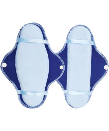 Reusable Menstrual Pads 8 Pcs Reusable Menstrual Pads Cloth Menstrual Pad Cloth Menstrual Pads Cloth Towel Mama Pads Portable Pad Panties Napkin Mother Blue - Buy Online on GoSupps.com