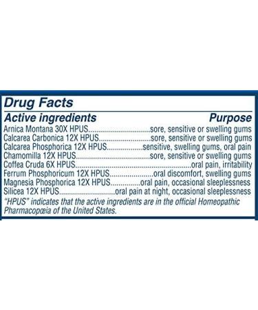 Hyland's 4Kids Nighttime Oral Pain Relief Tablets - Natural Toothache & Gum Relief, 125 Count - Buy Online on GoSupps.com