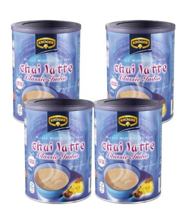 chai latte Classic India 450g can (pack of 4) 450 g (pack of 4)