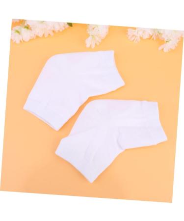 FRCOLOR 2 Pairs Moisturizing Socks Breathable Socks Rough Calluses Socks Heel Sleeves Protectors Gel Foot Socks Anti-Crack Socks Ankle Socks Moisturizing Gel Socks Ripstop Socks Ordinary Size 1 - Buy Online on GoSupps.com