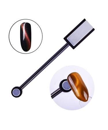 PhantomSky Magnet Stick & Plate Set for Manicure Nail Art - 15Pcs 3D Magnetic Cat Eye Gel Polish DIY Tool - Buy Online on GoSupps.com