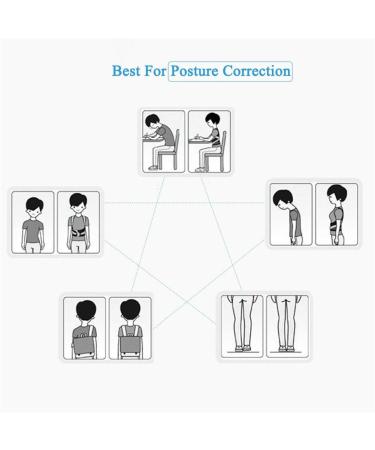 1Pcs Posture Corrector Comfortable Back and Shoulder Brace for Men Women - Device to Improve Bad Posture (Size : S) (Small) () - Buy Online on GoSupps.com