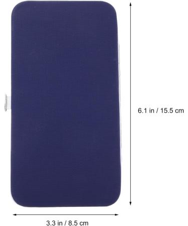 FRCOLOR 1 Set Nail Set Travel Nail Clippers Pedicure Tools Stainless Steel Set Eyebrow Remover Dead Skin Push Pedicure Care Tools Pu Leather Colorful Manicure Trimmer Set Nail Trimmer Flat - Buy Online on GoSupps.com