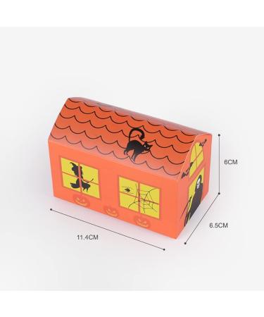 STOBAZA Cookie 10pcs Candy Treat Bags Halloween Sweet Treat Boxes Halloween Candy Bucket Candy Box Accessories - Buy Online on GoSupps.com