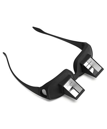 Lazy Glasses - Horizontal Spectacles Prism Glasses Lie Down Eyeglasses for Reading & Watching TV in Bed - Comfortable Spectacles with 90-Degree Angle
