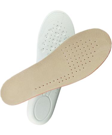 FRCOLOR Height Increase Shoe Inserts for Men - Leather Lift Insoles for Added Height & Comfort - Size 2 - Buy Online on GoSupps.com