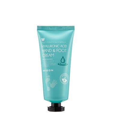 MIZON Hand Cream for Dry Cracked Hands  Elbows  and Heels  with Hyaluronic Acid  Instant Hydration for Skin  Hydrating and Moisturizing for Soft Supple Hands  Light and Non-Greasy 100ml 3.38 fl oz