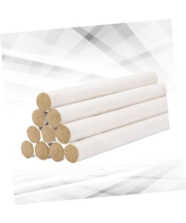 Minkissy Moxibustion Kit - 30 Handmade Mugwort Sticks & White Moxa Holder | Perfect Family & Household Gift - Buy Online on GoSupps.com