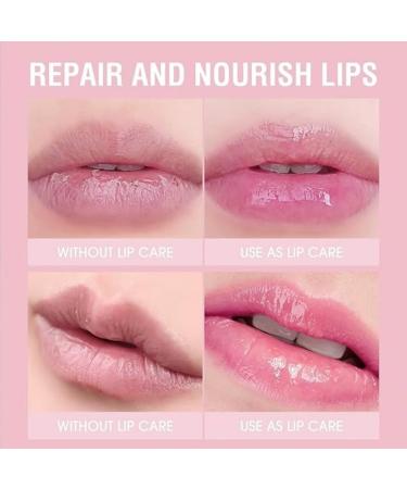 Lovelycat Pudding Glow Blurring Pot Lip Pudding Glow Lip Balm Non-Sticky Glossy Tinted Lip Balm Makeup Long-Lasting Waterproof (04# One Size) 04# One Size - Buy Online on GoSupps.com