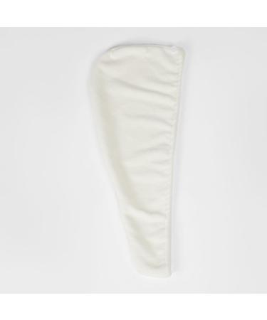 Brentfords Set of 3 Microfibre Hair Towel Wrap - Super Absorbent Turban Towel for Women - Blush Grey White - Buy Online on GoSupps.com