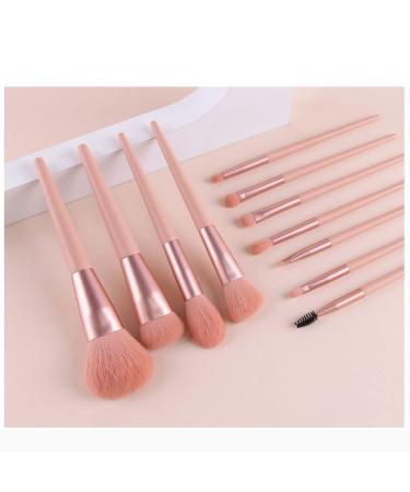 Shop 11-Piece Eye Shadow Brush Set | Makeup Bag & Wood Handle Brushes - International Shipping Available - Buy Online on GoSupps.com