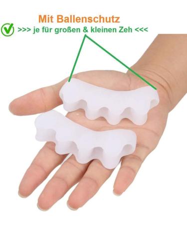 XinLace Bunion Corrector Gel Toe Separators - Toe Spacers for Hammer Toe Treatment and Pain Relief - Buy Online on GoSupps.com