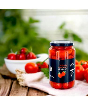Il Tomolo Whole Red Datterini Tomatoes In Natural Water - Buy Online on GoSupps.com