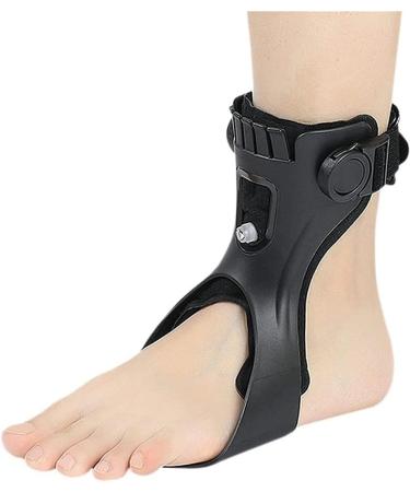 Drop Foot Brace Orthosis Medical Foot Up Ankle Foot Orthosis Support with Inflatable Airbag for Hemiplegia Stroke Shoes Walking Foot Stabilizer Ankle Brace Support M Left