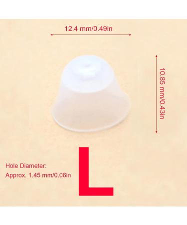 Hearing Aid Ear Tip Replacement Close Fit Silicone Ear Tips for Hearing Aids - Buy Online on GoSupps.com