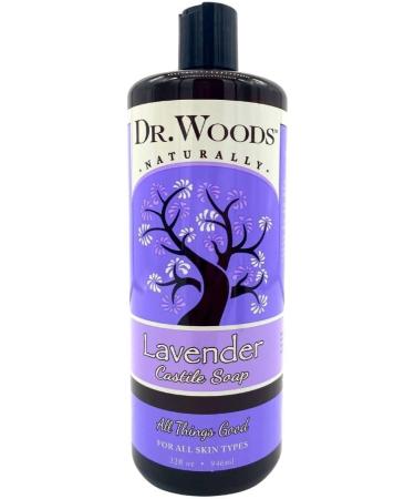 Buy Dr. Woods Soothing Lavender Castile Soap 32 oz - Natural & Eco-Friendly International Shipping - Buy Online on GoSupps.com