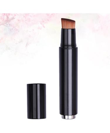 TOVINANNA Retractable Makeup Brush Small Mini Makeup Brush Multifunction Foundation Brush Blush Brush Travel Lip Brush Foundation Blending Powder Brush Black 16.00X2.50X2.50CM Black - Buy Online on GoSupps.com