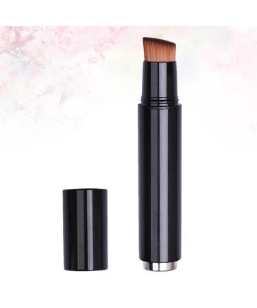 Buy Baluue Retractable Makeup Brush Mini Multifunction Foundation & Blush Brush for Travel | Black - Buy Online on GoSupps.com