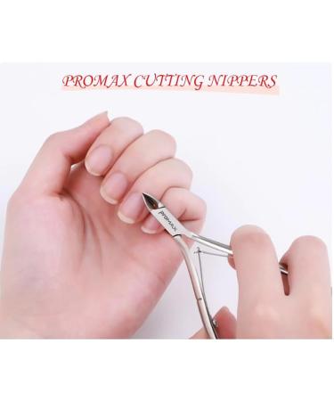 ProMax Professional Grade Cuticle Nipper/Cuticle Cutter/Clipper Made of High Grade Stainless Steel Brush Finish-Flat- Double Spring For Nail Art Tool and Manicure/Pedicure (Full Jaw)10-10027 - Buy Online on GoSupps.com