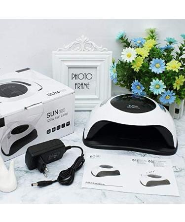 Buy Sinzon 120W Nail Dryer - Professional LED/UV Lamp with Touchscreen 4 Timers Auto Sensor & 33 LEDs for All Gel Nail Polish - Buy Online on GoSupps.com