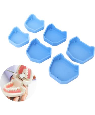 Premium 6-Part Silicone Dental Model Base for Laboratory - Ideal Gypsum Forms for Dental Professionals - Buy Online on GoSupps.com