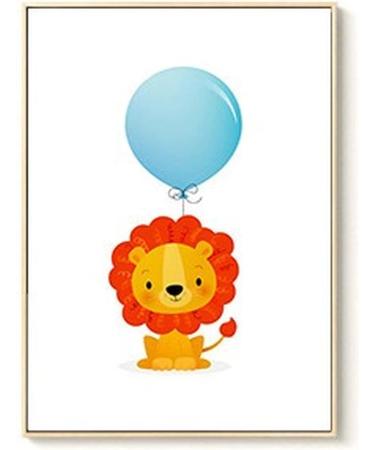 Lulupila Forest Animal Nursery Decor Poster Set - A4 Children's Room Wall Art for Boys and Girls - Set of 6 - Buy Online on GoSupps.com