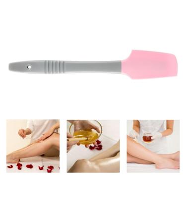 Non-Stick Wax Spatula - Silicone Reusable Hair Removal Mixing Sticks | Pink Wax Scraper for Smooth Application - Buy Online on GoSupps.com