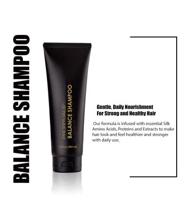 Prorituals Balance Shampoo - Hair Growth & Anti-Hair Loss Shampoo for Men & Women - Daily Hydrating & Nourishing Formula 12 oz - Buy Online on GoSupps.com