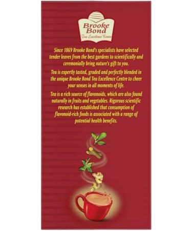 RED LABEL Brooke Bond 3 Roses Th de soin naturel avec 5 ingr dients ayurv diques 100 g - Buy Online on GoSupps.com