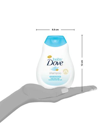 Dove Baby Rich Moisture Shampoo - 200ml | Gentle Cleansing for Soft Baby Hair - Buy Online on GoSupps.com
