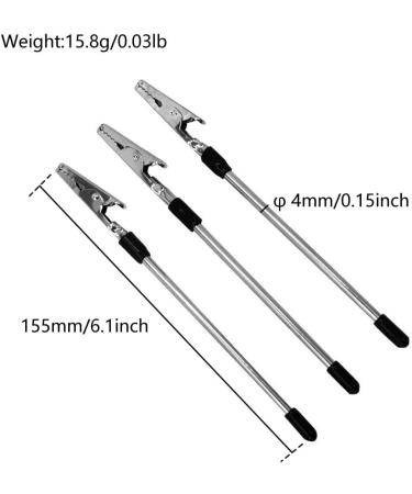 3PCS Metal Jewelry Helper Tool Set - Bracelet Clasp & Necklace Assistance Tool (Silver) - Buy Online on GoSupps.com