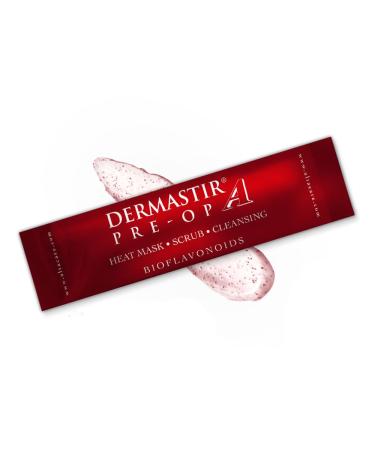 Dermastir Pre-Op Heating Exfoliating Mask - Deeply Cleanses pores Detoxifies and Hydrates Skin - Made in France for All Skin Types - 15ml