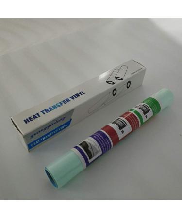 Glow in The Dark HTV Heat Transfer Vinyl 12x5ft - PU Elastic Vinyl for T-Shirt - G-Glow Green - Buy Online on GoSupps.com