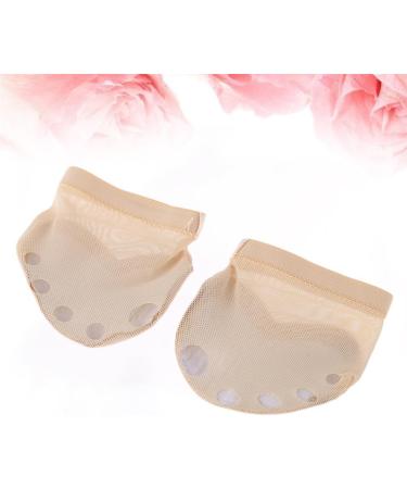 Buy Honeycomb Fabric Forefoot Pads - XL Anti-Slip Ballet Cushion - Invisible Half-Toe Dance Shoe Pads for Comfort & Support - Buy Online on GoSupps.com