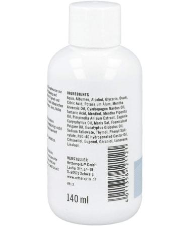 Buy RETTERSPITZ Mouthwash and Gargle 140 ml - Effective Oral Care & Fresh Breath - International Shipping Available - Buy Online on GoSupps.com