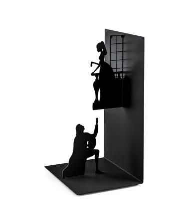balvi - Romeo & Juliet metal bookend. Inspired by Shakespeare's work.