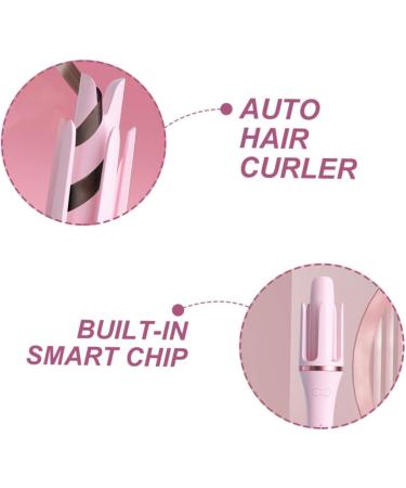FOMIYES 2pcs Fully Automatic Hair Curling Iron Hair Rollers Tool Pink Nylon 32.50X5.50X5.50CMx2pcs Pinkx2pcs - Buy Online on GoSupps.com