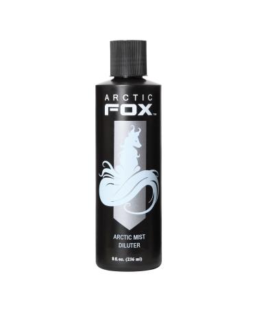 ARCTIC FOX Vegan and Cruelty-Free Semi-Permanent Hair Color Dye (8 Fl Oz  ARCTIC MIST DILUTER) 8 Fl Oz (Pack of 1) Arctic Mist Diluter