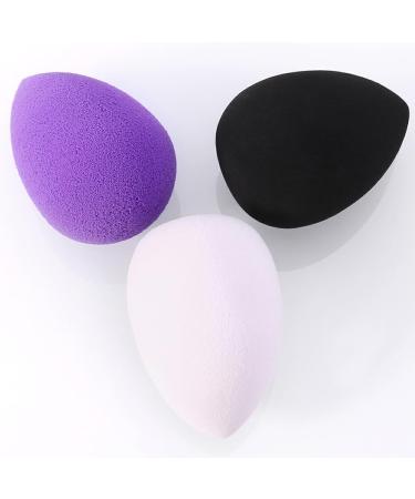 Dajidafu Facial Make Up Sponge Foundation Concealer Cosmetic Puff Recycling Portable Powder Smooth Cosmetics for Professional Black - Buy Online on GoSupps.com