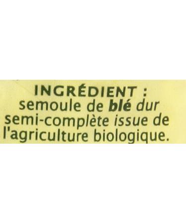Jardin BiO tic - Semi-complete express pasta shells - organic - Salty - AB certified - 500g bag - Buy Online on GoSupps.com