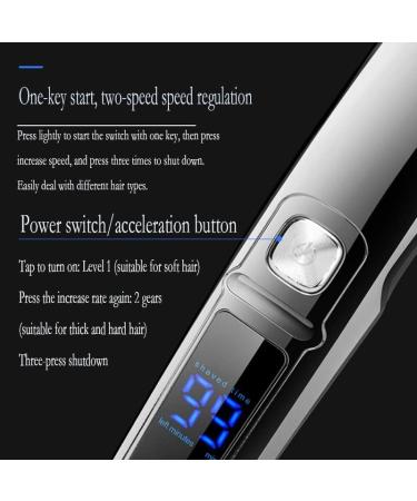 6-in-1 Waterproof Hair Clippers & Grooming Set for Men | Electric Shaver Beard Trimmer Nose & Ear Hair Remover - Buy Online on GoSupps.com