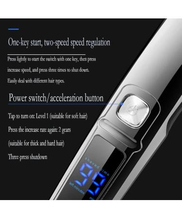 6-in-1 Hair Clippers & Facial Grooming Set - Waterproof Electric Shaver Trimmer for Men Beard & Ear/Nose Hair Grooming - Buy Online on GoSupps.com