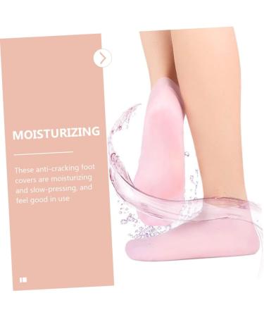 POPETPOP 2 Pairs Exfoliating Moisturizing Socks Moisturising Socks Sebs Socks Hydrating Socks Ladies Pumps Sebs Foot Care Socks Spa Socks Women Moisturizing Socks Women Socks Girl High Heel - Buy Online on GoSupps.com