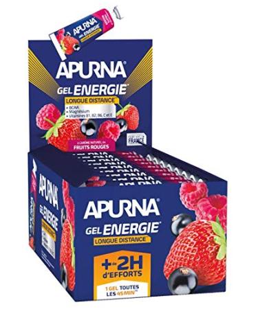 APURNA/Endurance/Pendant l' ffort/Gel Energie Longue Distance/Fruits Rouges/Pr sentoir 25x35g