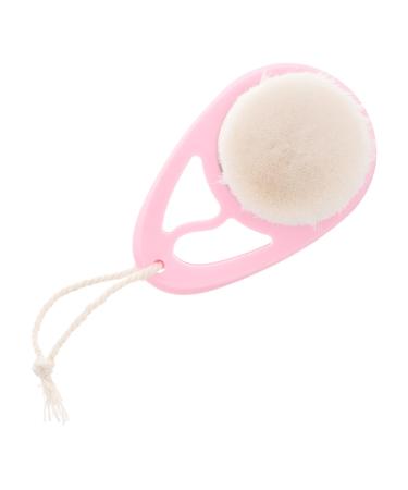 minkissy Manual Face Scrubber Facial Scrubber Exfoliator Facial Cleansing Brush Scrubber Silicone Face Exfoliating Brush Silicone Face Scrubber Double Sided Facial Cleanser Artificial Fiber