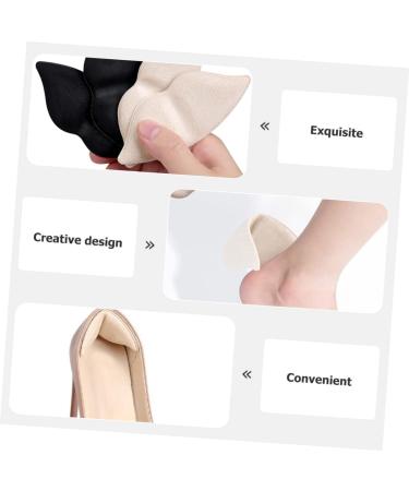 Buy FRCOLOR 4 Pairs Heel Pads | Adhesive Anti-Wear Cushion Inserts for Women's High Heels | Wear-Resistant Foot Care Protector - Buy Online on GoSupps.com