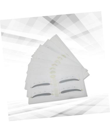 FOMIYES 12pcs 48 Adhesived Stencils Eyebrow Stencil Kit Eyebrow Styling Tool Eyebrow Template Eyebrow Card - Buy Online on GoSupps.com